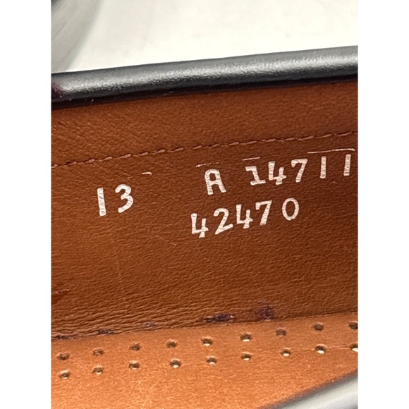 Allen Edmonds Walden Penny Loafers Men's Size 13 A Black USA - Picture 7 of 10